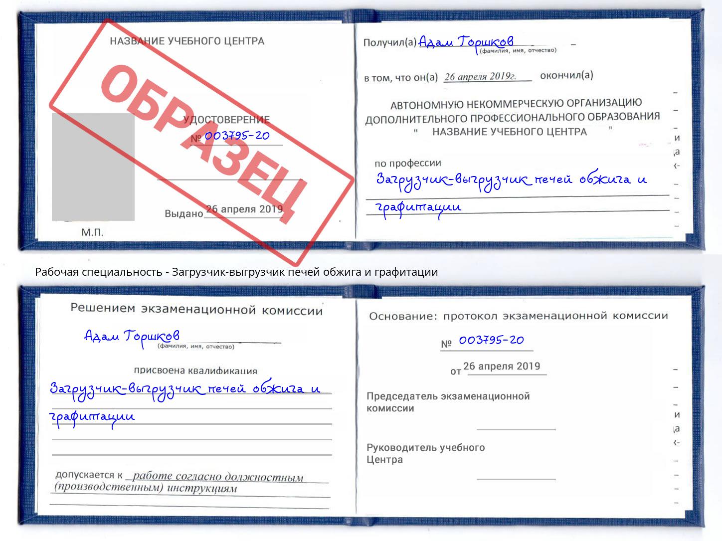 Загрузчик-выгрузчик печей обжига и графитации Салехард